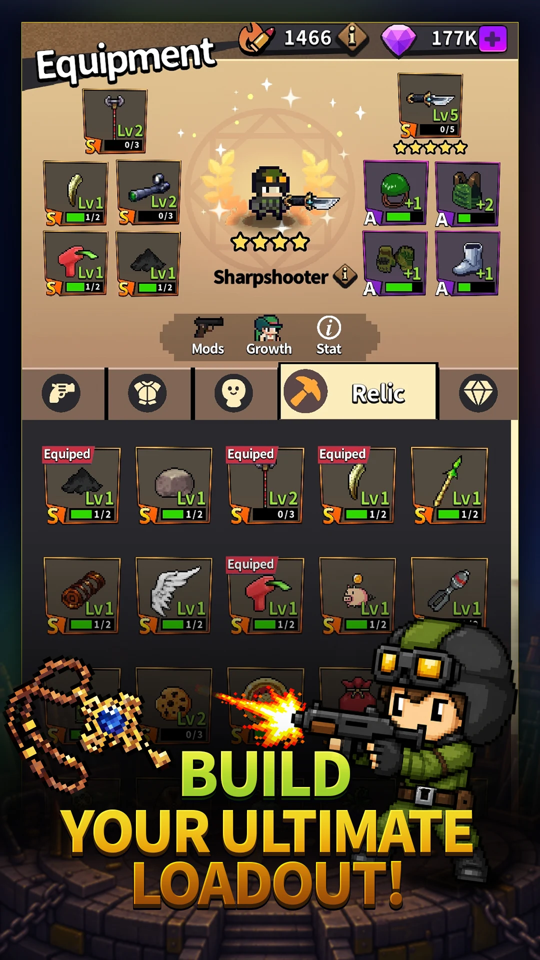 GunzTower: Pixel Dungeon RPG screenshot