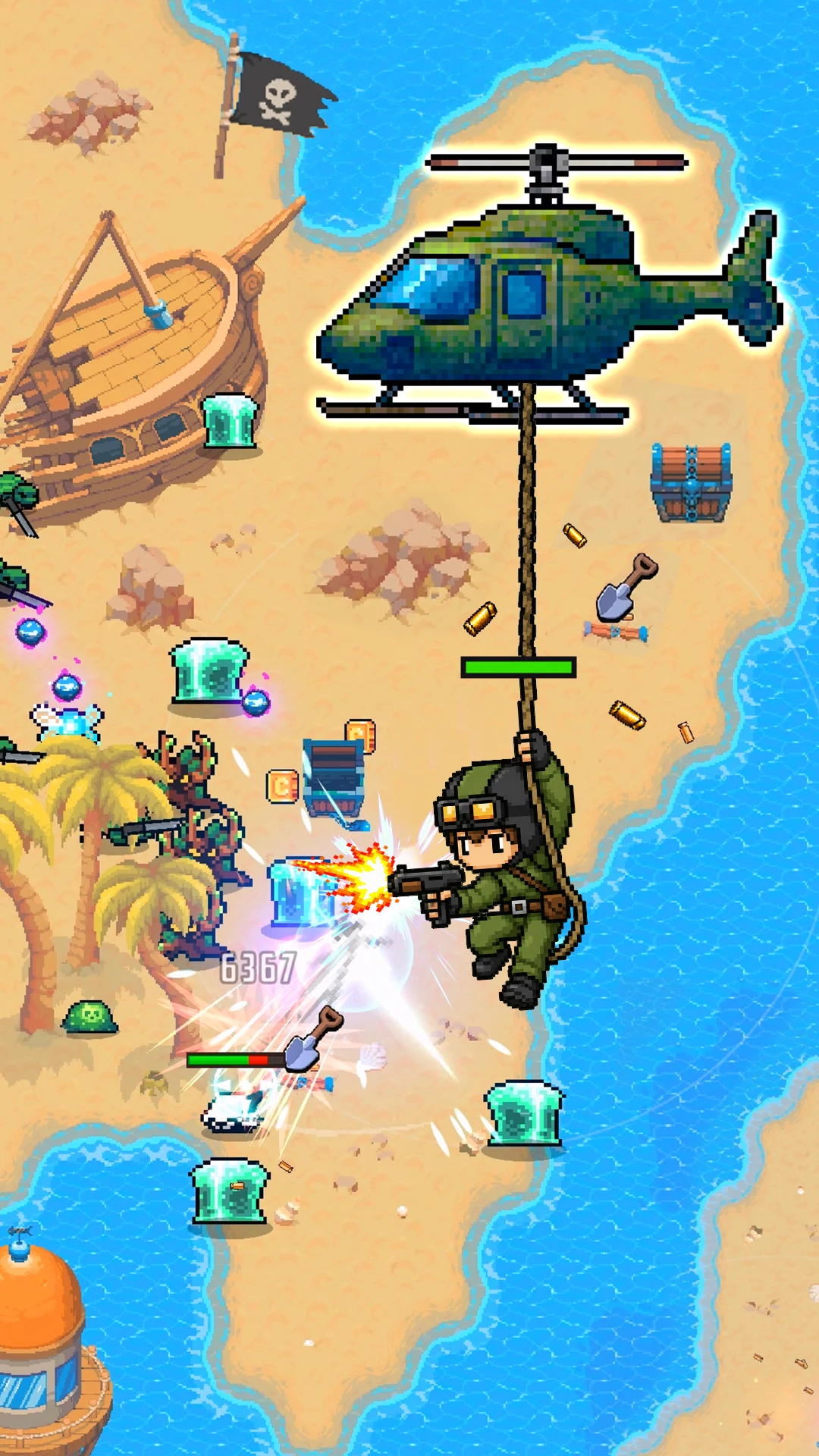 GunzTower: Pixel Dungeon RPG screenshot